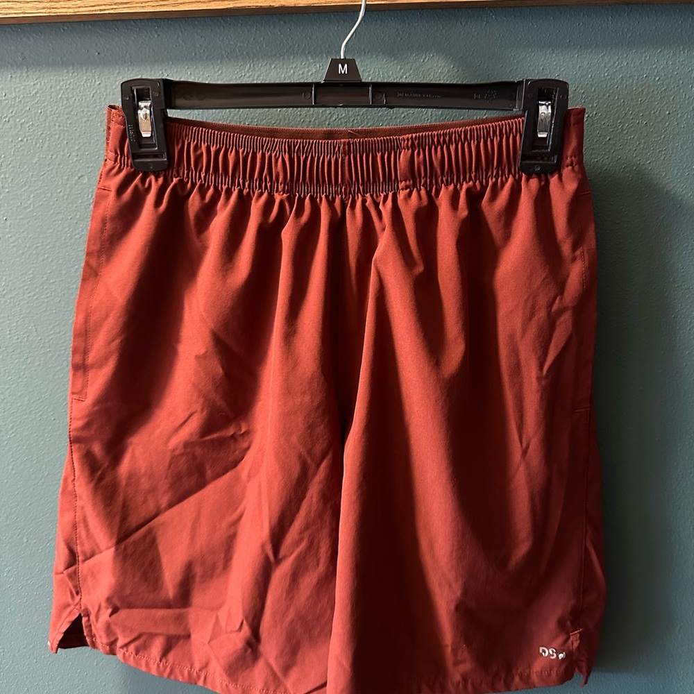 DSG Men's Athletic Shorts in Deep Red